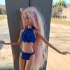 DIY crochet pattern for Barbie doll bikini and top