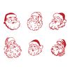 Vintage Santa svg, old school father christmas, Santa Face svg, Christmas svg, Santa Claus svg, Santa Head svg, Funny Santa svg, Santa Svg.jpg