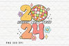 Retro Happy New Year 2024 PNG File, New Year Sublimation, 2024 PNG, Disco Ball PNG, Instant Digital Download 3.jpg