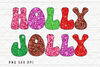 Holly Jolly PNG File, Retro Holly Jolly PNG, Christmas Sublimation, Glitter Holy Jolly Design, Retro Merry Christmas PNG.jpg