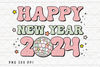 Retro Happy New Year 2024 PNG File, New Year Sublimation, 2024 PNG, Disco Ball PNG, Instant Digital Download 6.jpg