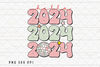 Retro Hello 2024 PNG File, Happy New Year 2024 Sublimation, 2024 PNG, Disco Ball PNG, Instant Digital Download 2.jpg