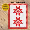 5. Baby Talisman - crochet blanket pattern