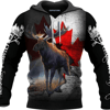 Moose Hunting All Over Print Hoodie Zip Hoodie Fleece Hoodie 3D, Moose Hunting Hoodie Zip Hoodie 3D 31