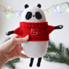 Crochet panda amigurumi pdf digital download pattern