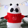 Crochet panda amigurumi pdf digital download pattern