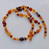 Healing Amber Necklace Baltic Amber Jewelry for Women Multicolor Natural Bright colorful Amber Gem stone Beads Necklace Classic Everyday and Holiday (2).jpg