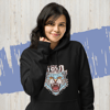 The Howl Cat is howl tigers is howl animal howl retro vector howlUnisex eco raglan hoodie