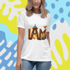 Iam i am affirmation im am me vector iam retro iam fashion Women's Relaxed T-Shirt