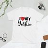 i love my YORKIE Short-Sleeve Unisex T-Shirt