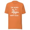 Unisex 'The Beach is My Happy Place' Printed T-Shirt in Variety of Bright Colors