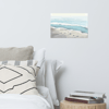 Beach art Digital art Printable digital drawing Seascape Zandvoort North sea artwork