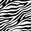 Zebra Skin Seamless Pattern All-Over Print Women's Athletic T-shirt