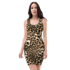 Leopard Print Animal Skin Pattern Sublimation Cut & Sew Dress