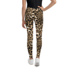 Leopard Print Animal Skin Pattern Youth Leggings