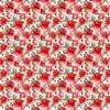 Red Rose Flowers Seamless Pattern Reversible bucket hat