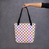 Colorful Skulls Seamless Pattern Tote bag