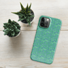 Green and Blue Modern Mozaic Snap case for iPhone®