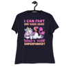 Funny Farting Unicorn Women's Relaxed T-Shirt