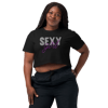 Sexy Girl Rhinestone Women’s crop top