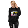 Fueled By K-Pop And Bubble Tea Anime Unisex Premium Sweatshirt