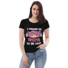 I Paused My Anime To Be Here Otaku Women's fitted eco tee