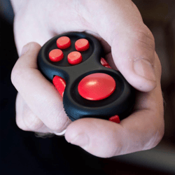 8-operation fidget pad controller toy for dexterity & stress release