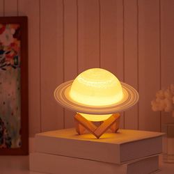 saturn night lamp light for bedroom and office