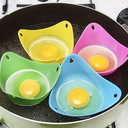 easy silicone egg poacher (set of 4)