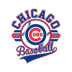 chicago club ubs 1978 baseball svg digital download