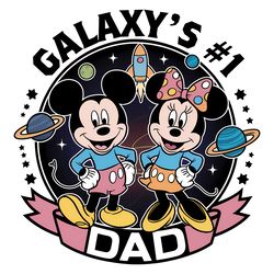 galaxys dad mickey and minnie mouse png digital download files