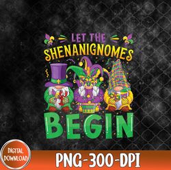 mardi gras let the shenanigans begin gnomes, mardi gras png, the shenanigans png