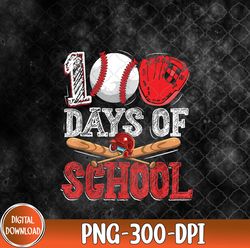 100 days of school baseball 100th day student kids boys, 100 days of school png, baseball png