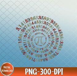 funny pi day spiral pi math pi day 3.14, pi day png, png, sublimation design