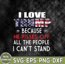 because he pisses off the people i can't stand svg