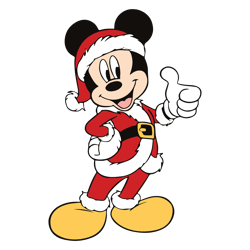 Mickey Mouse Santa Christmas SVG, Merry Christmas svg, Holiday svg, xmas svg, Santa Christmas Svg, Christmas svg File
