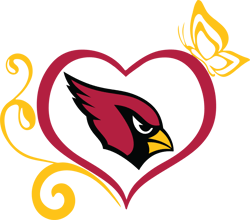 love arizona cardinals svg, arizona cardinal svg, nfl svg, nfl logo svg, sport team svg digital download