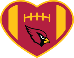 arizona cardinals love heart svg, arizona cardinal svg, nfl svg, nfl logo svg, sport team svg digital download