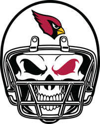 arizona cardinals skull logo svg, arizona cardinal svg, nfl svg, nfl logo svg, sport team svg digital download