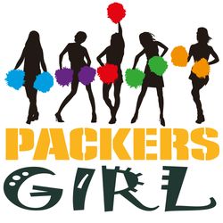 green bay packers girl logo nfl svg, green bay packers svg, nfl svg, nfl logo svg, sport team svg digital download