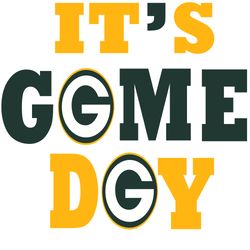 it's gome day green bay packers logo svg, green bay packers svg, nfl svg, nfl logo svg, sport team svg digital download