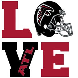 love atlanta falcons football nfl svg, atlanta falcons svg, nfl svg, nfl logo svg, sport team svg digital download