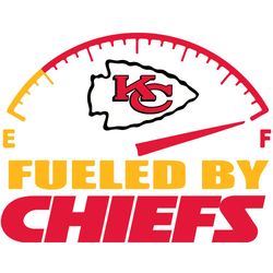 fueled by chiefs team football svg, kansas city chiefs svg, nfl svg, nfl logo svg, sport team svg digital download