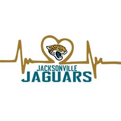 heart life jaguar football svg, team jacksonville jaguars svg, nfl svg, nfl logo svg, sport team svg digital download