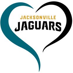 heart jaguar logo football svg, team jacksonville jaguars svg, nfl svg, nfl logo svg, sport team svg digital download