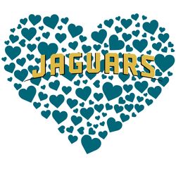 jaguars heart football svg, jacksonville jaguars svg, nfl svg, nfl logo svg, sport team svg digital download