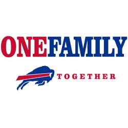 one family buffalo bills team football svg, buffalo bills svg, nfl svg, nfl logo svg, sport team svg digital download