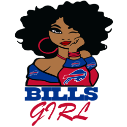 buffalo bills girl team football svg, buffalo bills logo svg, nfl svg, nfl logo svg, sport team svg digital download