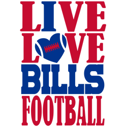 live love buffalo bills football svg, buffalo bills logo svg, nfl svg, nfl logo svg, sport team svg digital download