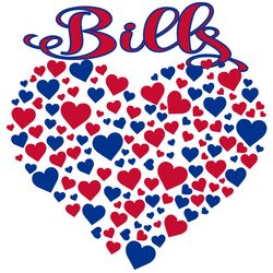 buffalo bills heart football svg, buffalo bills logo svg, nfl svg, nfl logo svg, sport team svg digital download